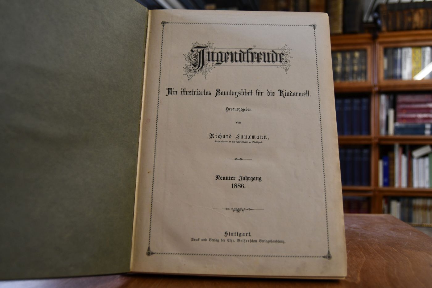 Jugendfreude. Ein illustriertes Sonntagsblatt für die Kinderwelt. 9. Jahrgang 1886.