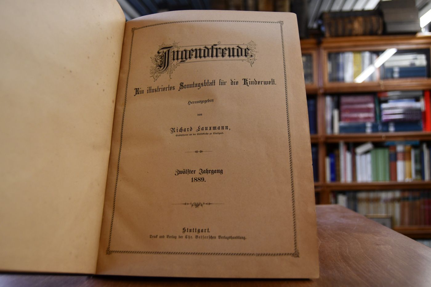Jugendfreude. Ein illustriertes Sonntagsblatt für die Kinderwelt. 12. Jahrgang 1889.