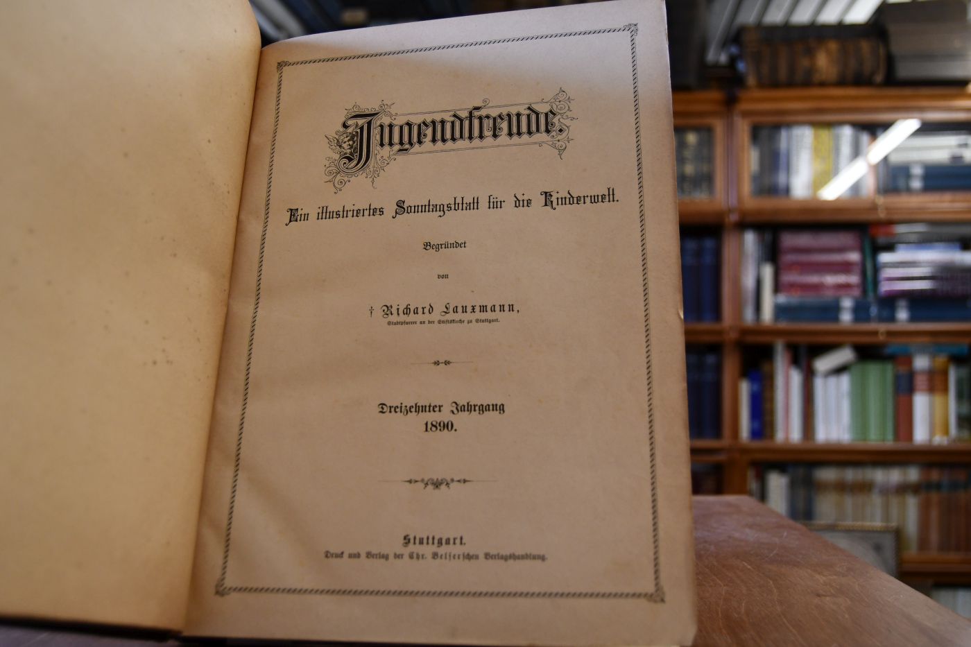 Jugendfreude. Ein illustriertes Sonntagsblatt für die Kinderwelt. 13. Jahrgang 1890.
