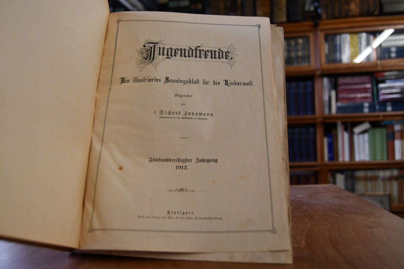 Jugendfreude. Ein illustriertes Sonntagsblatt für die Kinderwelt. 35. Jahrgang 1912.