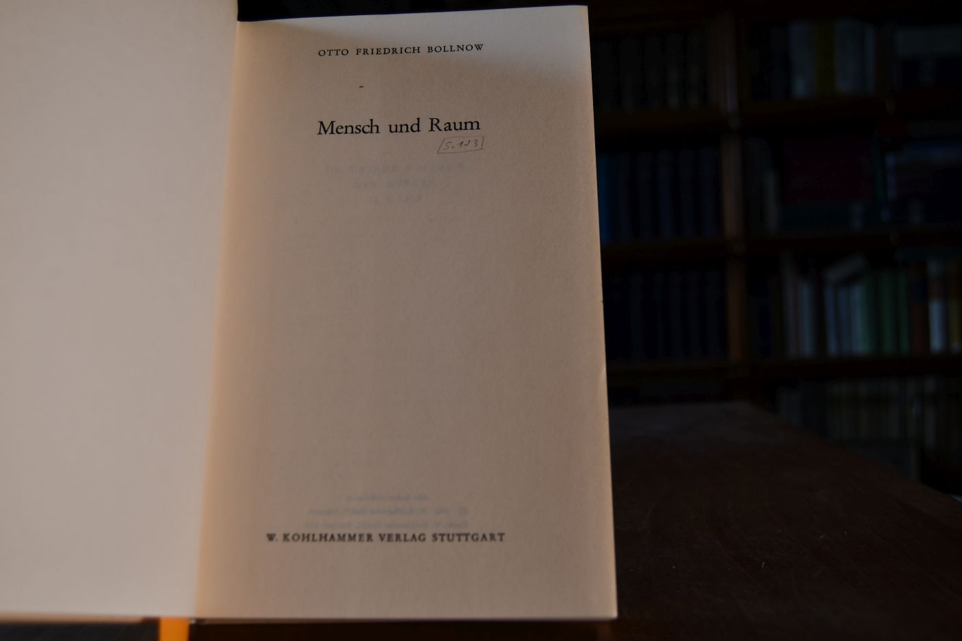 Mensch und Raum.