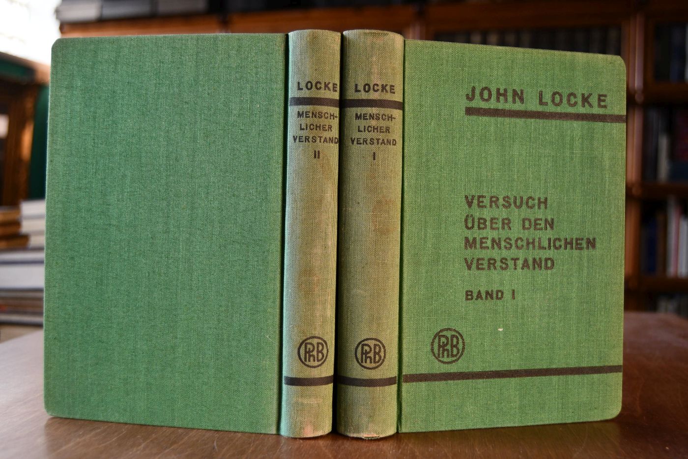 John Locke`s Versuch über den menschlichen Verstand. Bde. 1+2.