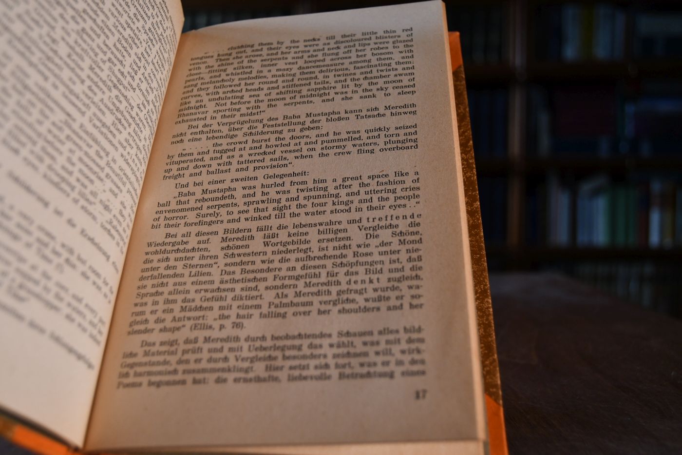 George Meredith`s Jugenwerke und ihre Bedeutung für die persönliche Entwicklung des Dichters.