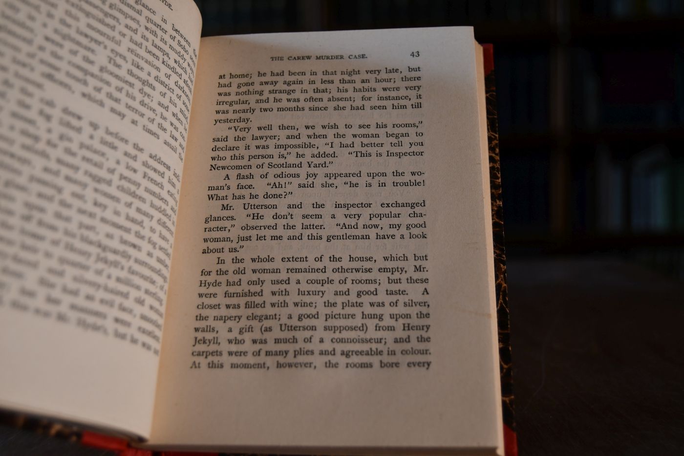Dr. Jekyll and Mr. Hyde, and An Inland Voyage.