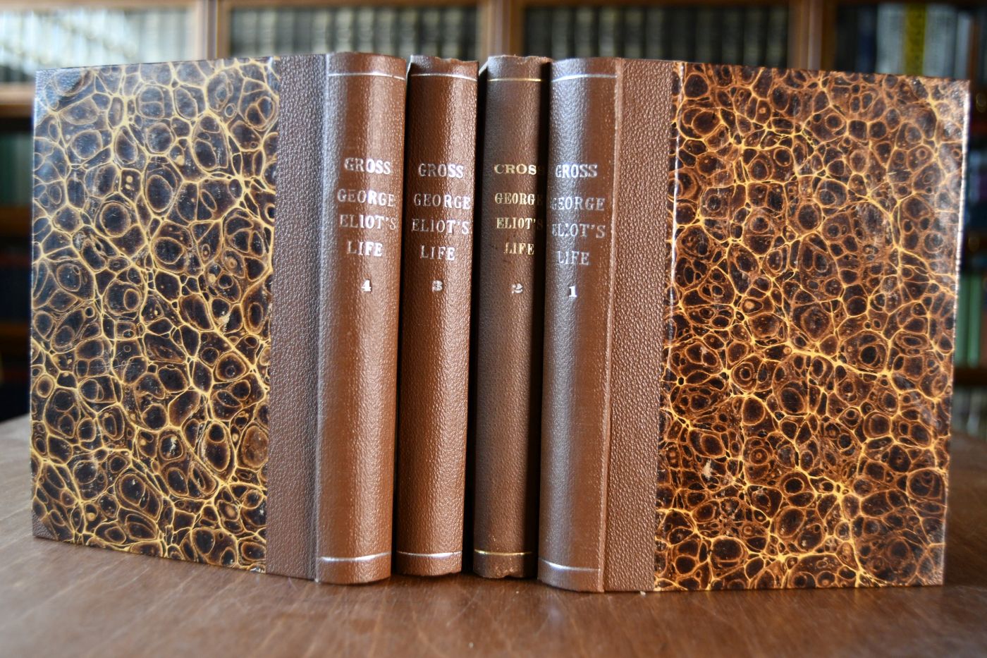 George Eliot`s Life as related in her letters and journals. 4 Bde. (komplett).