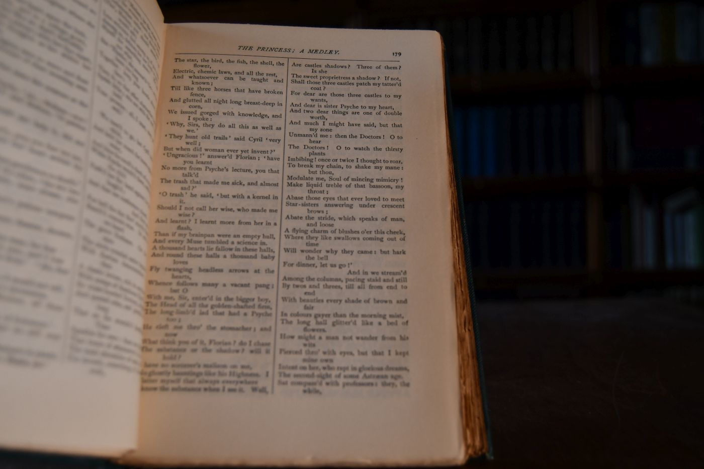 Poetical works of Alfred Lord Tennyson. Poet Laurate.