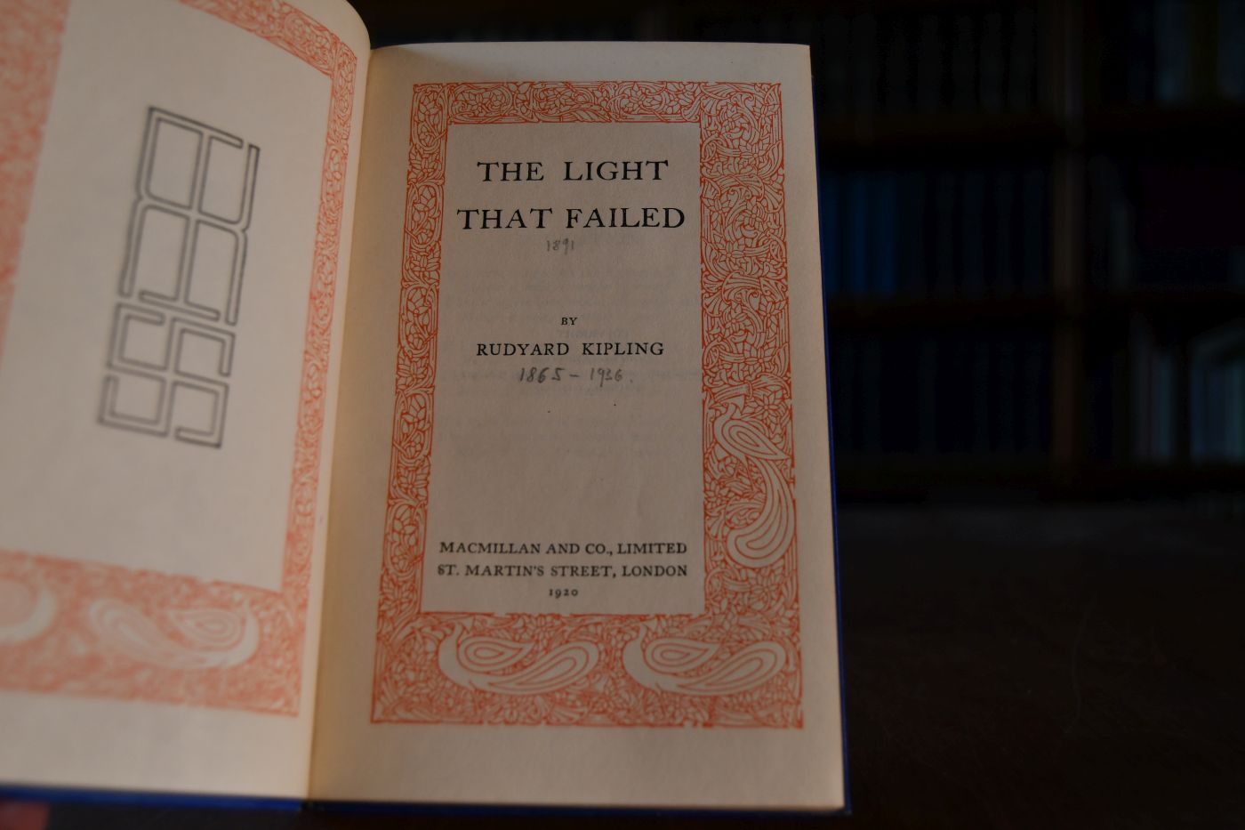 The light that failed.