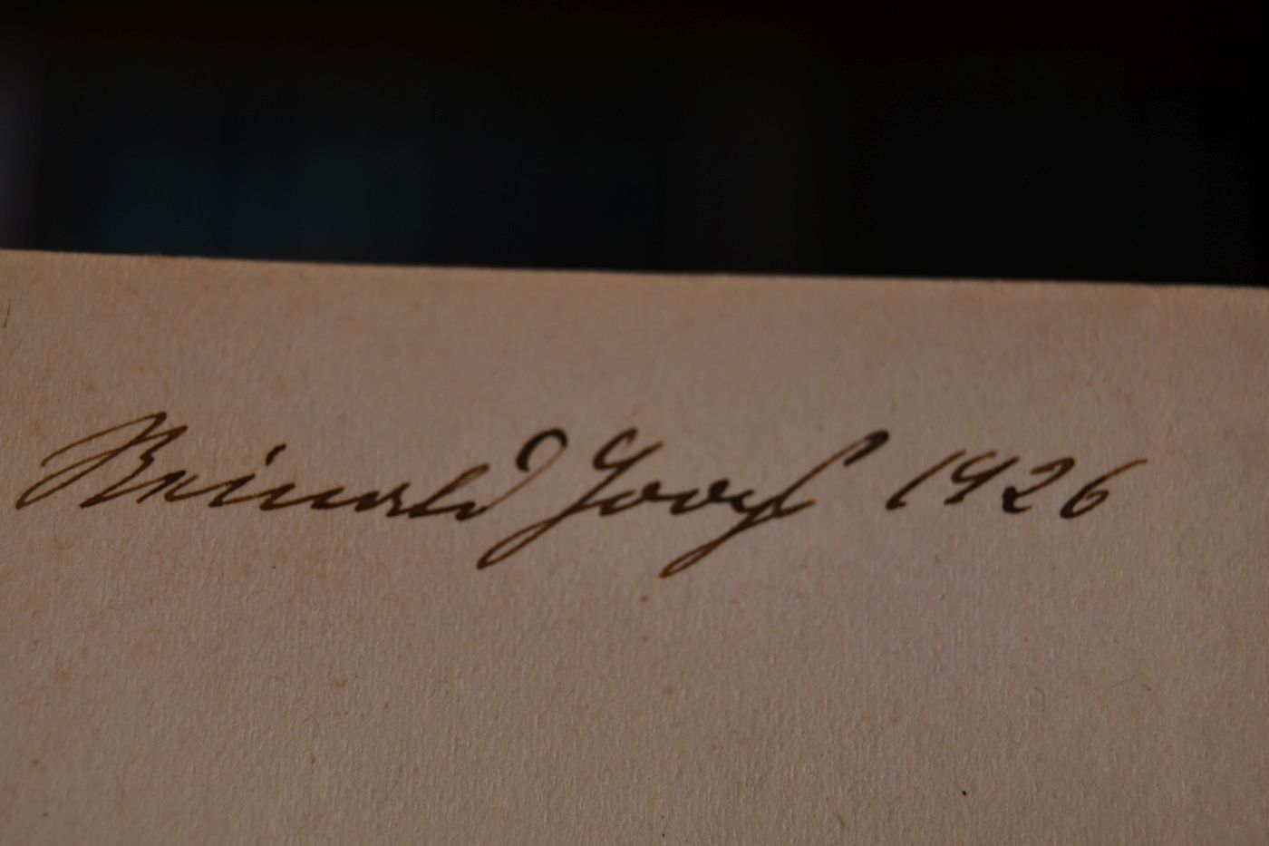 The light that failed.