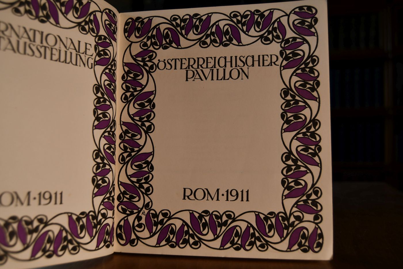 Internationale Kunstausstellung Rom 1911. Österreichischer Pavillon.