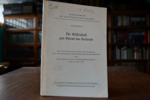 Die Wissenschaft zum Spruch von Karlsruhe. Krit...