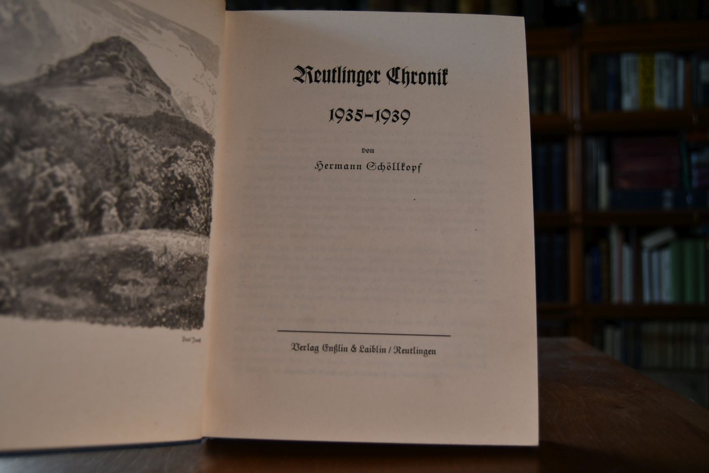 Reutlinger Chronik 1935 - 1939.