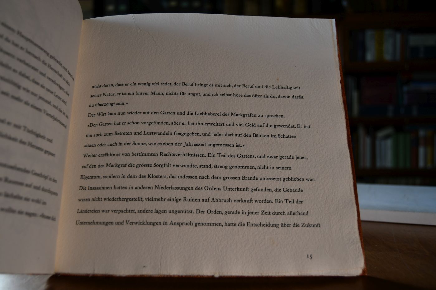 Der Pfauenstrauch. Eine Novelle.