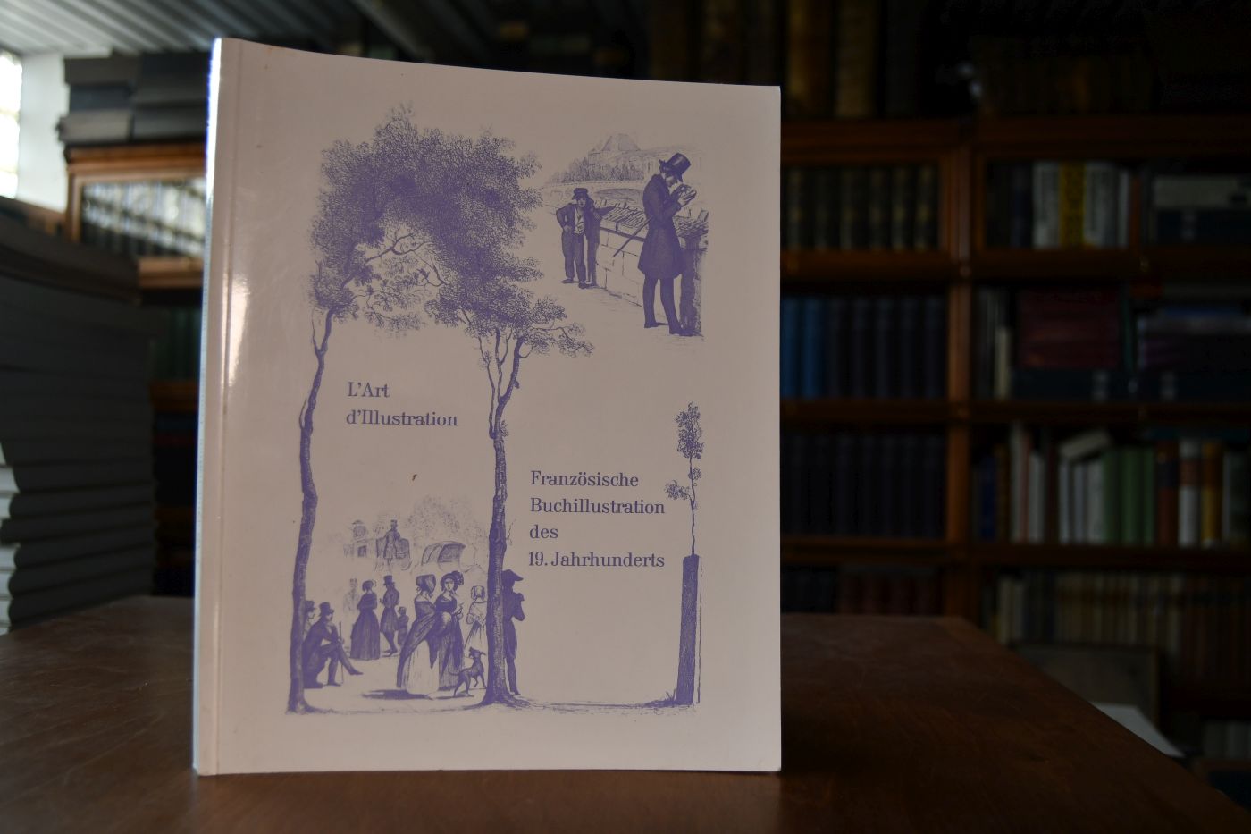 L` art d`illustration. Französische Buchillustration des 19. Jh. zwischen Prachtwerk und Billigbuch. Eine Ausstellung im Zeughaus der Herzog-August-Bibliothek Wolfenbüttel, 7. Dezember 1985 - 20. April 1986.