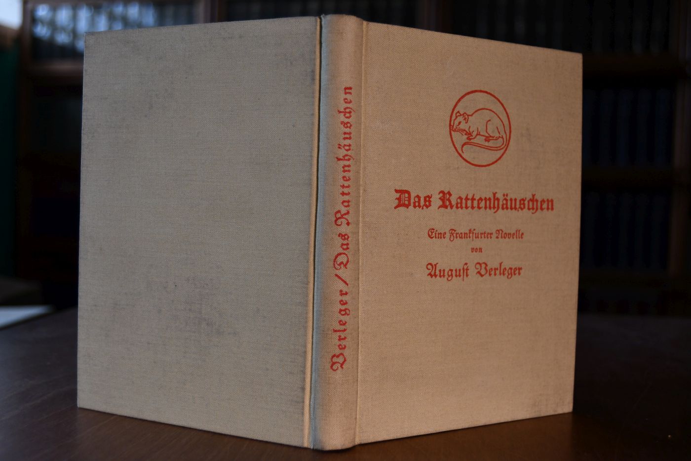 Das Rattenhäuschen. Eine Frankfurter Novelle.