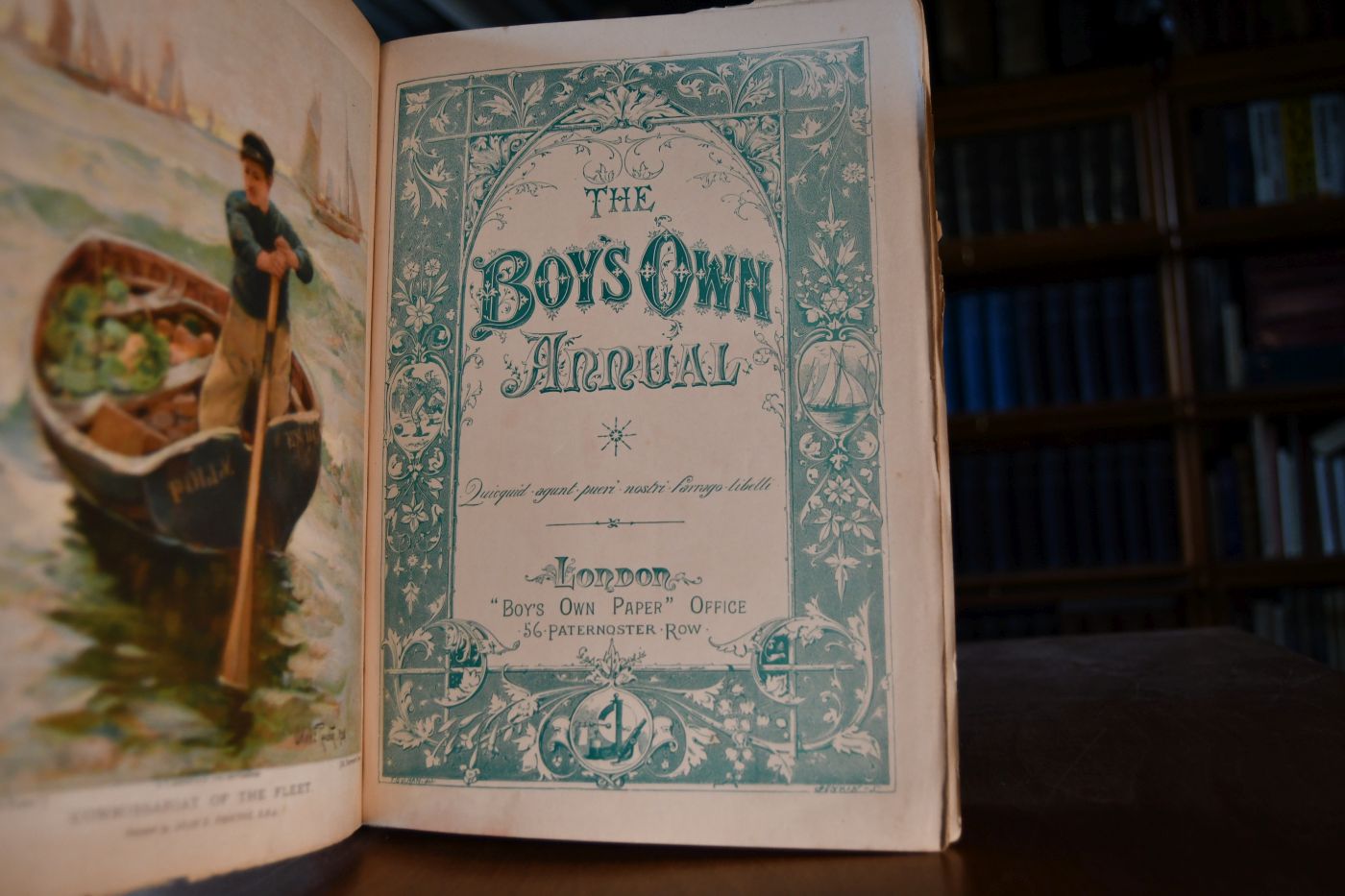 The Boy`s own annual. 21th annual volume, 1898-99.