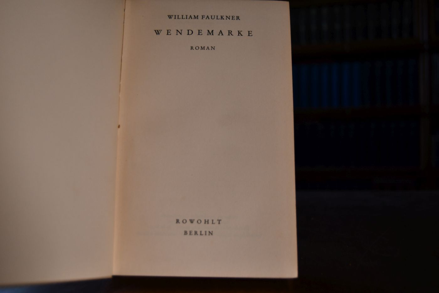 Wendemarke. Roman.