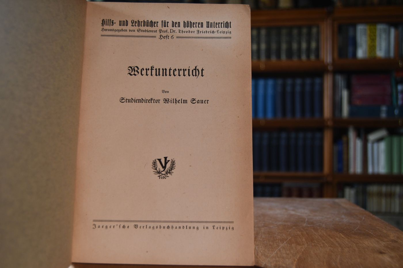 Werkunterricht.
