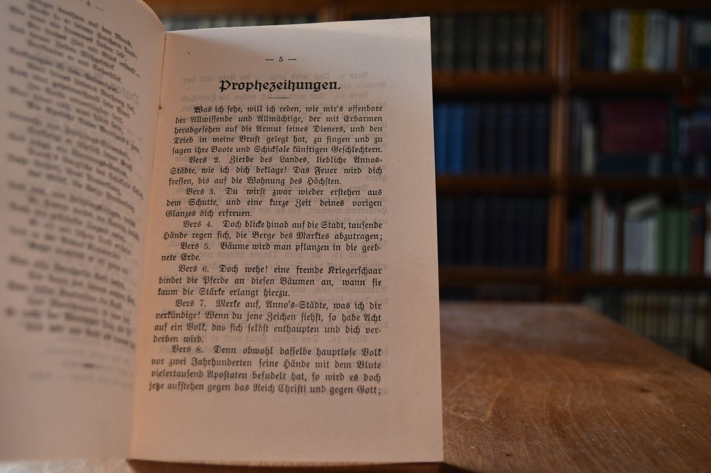 Spel-Bähn. Der merkwürdigste Prophet und Seher unserer Zeit. Seine Prophezeiungen u. Lebensgeschichte, nach einem alten Manuscripte.