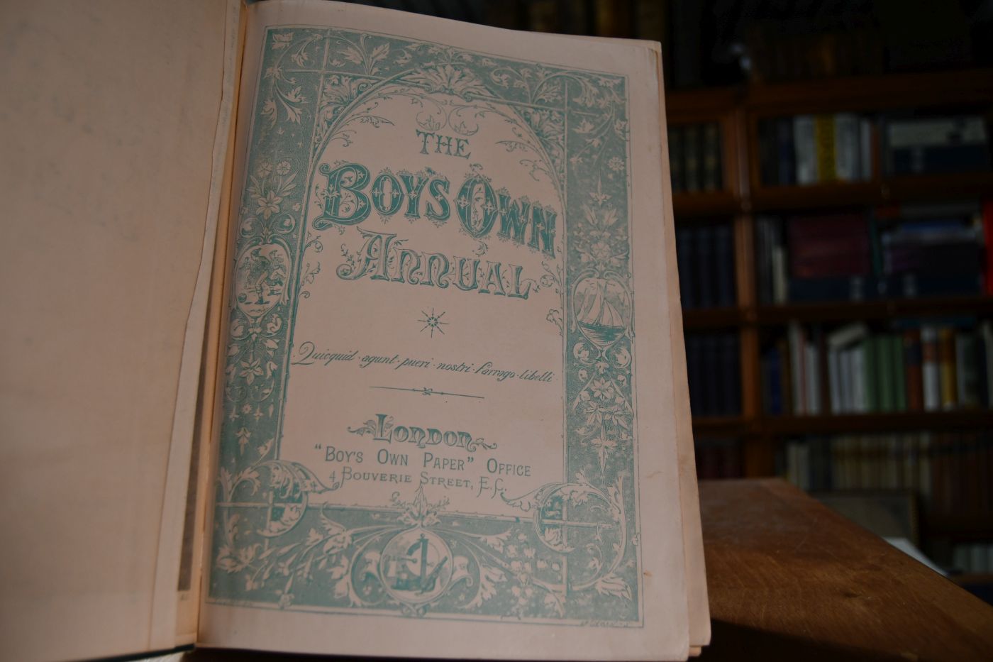 The Boy`s own annual. 28th annual volume, 1905-6.