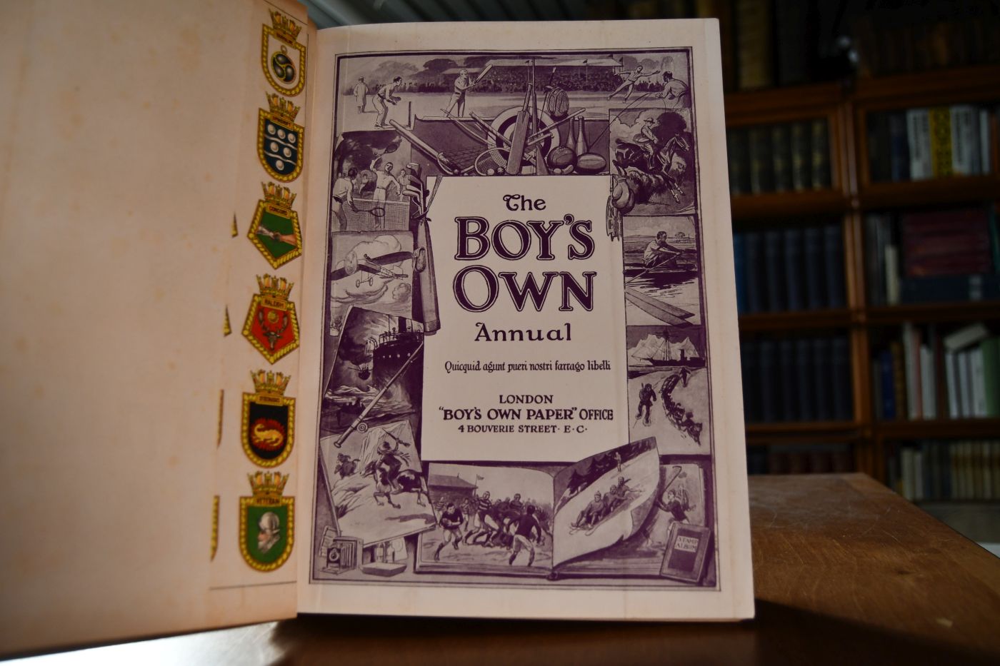 The Boy`s own annual. 45th annual volume, 1922-23.
