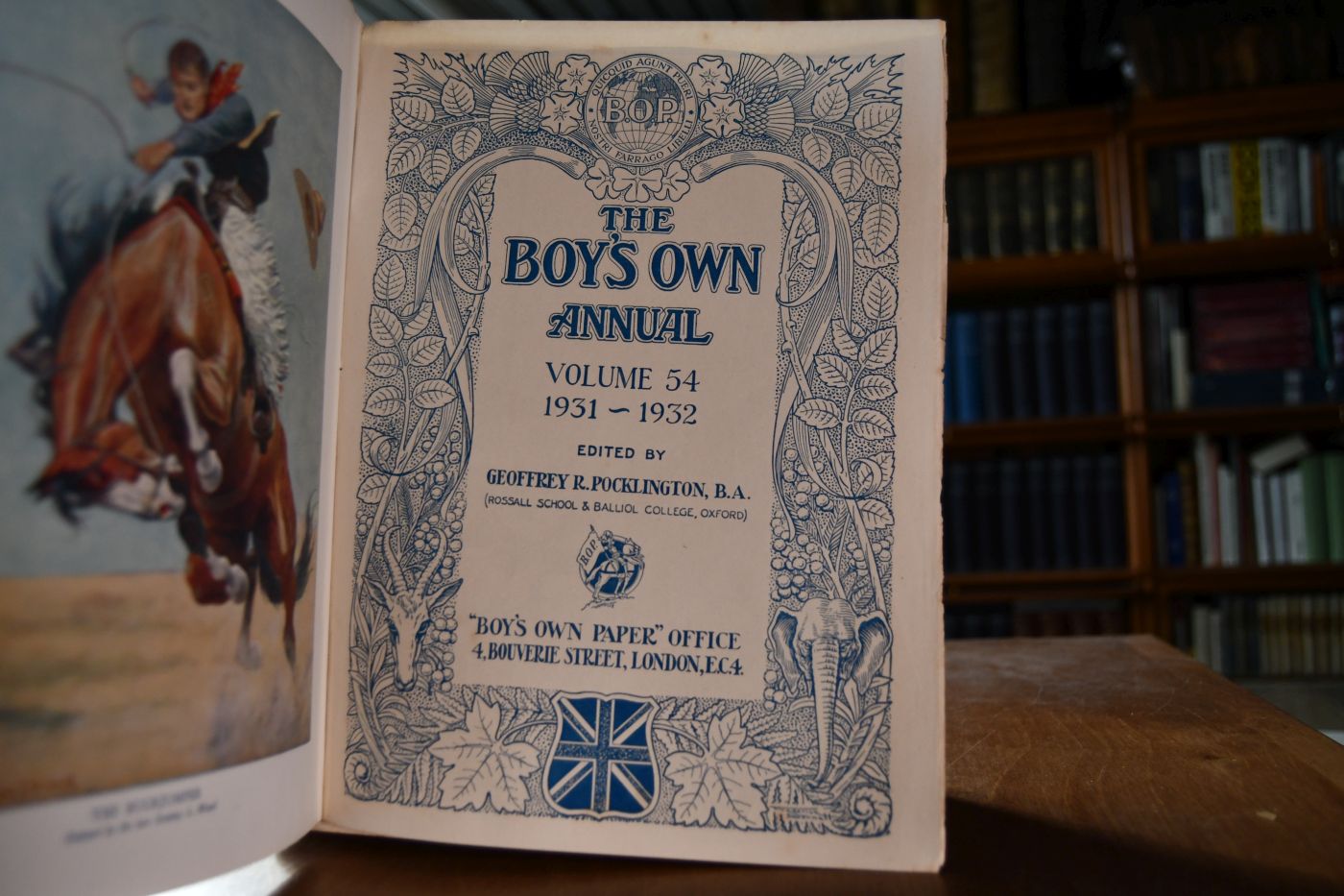 The Boy`s own annual. 54th annual volume, 1931-32.