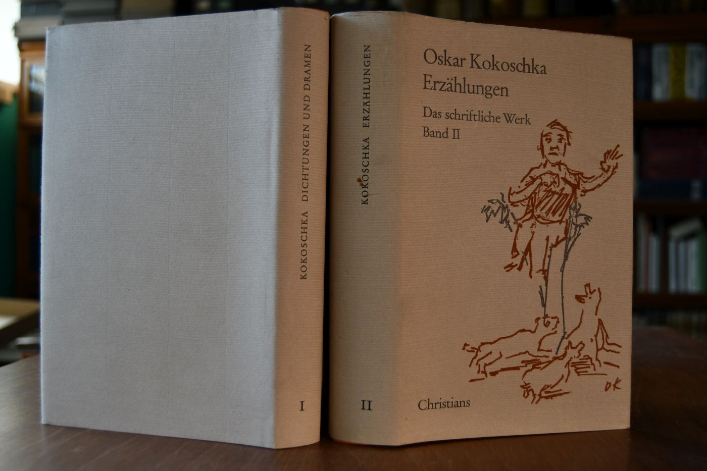 Das schriftliche Werk Bde. 1+2 (von 4). Dichtungen und Dramen + Erzählungen.