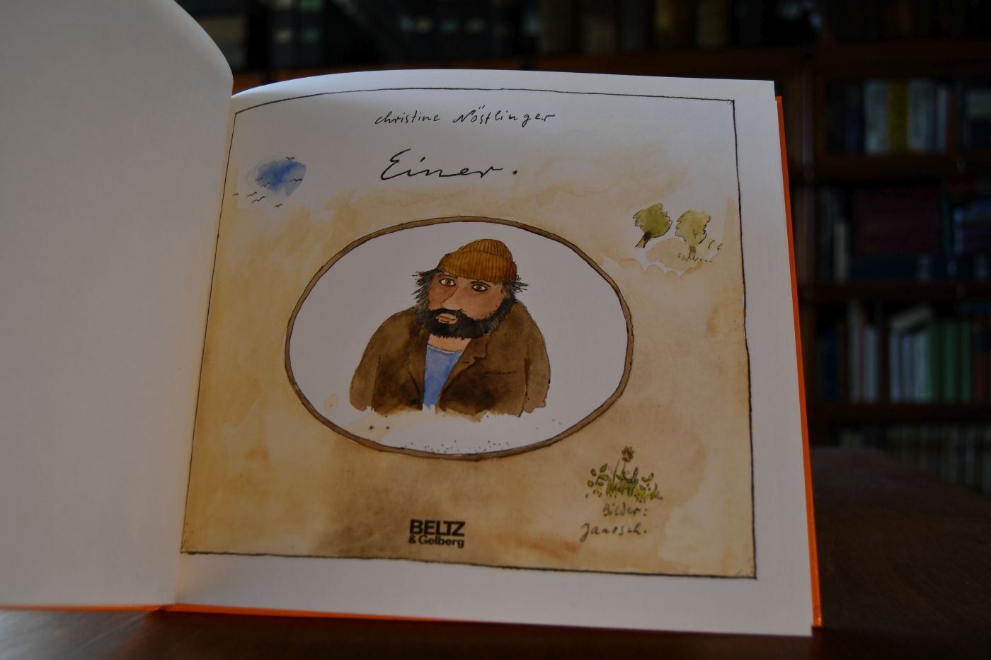 Einer.