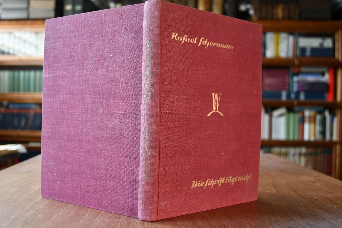 Die Schrift lügt nicht! Erlebnisse von Rafael Schermann.