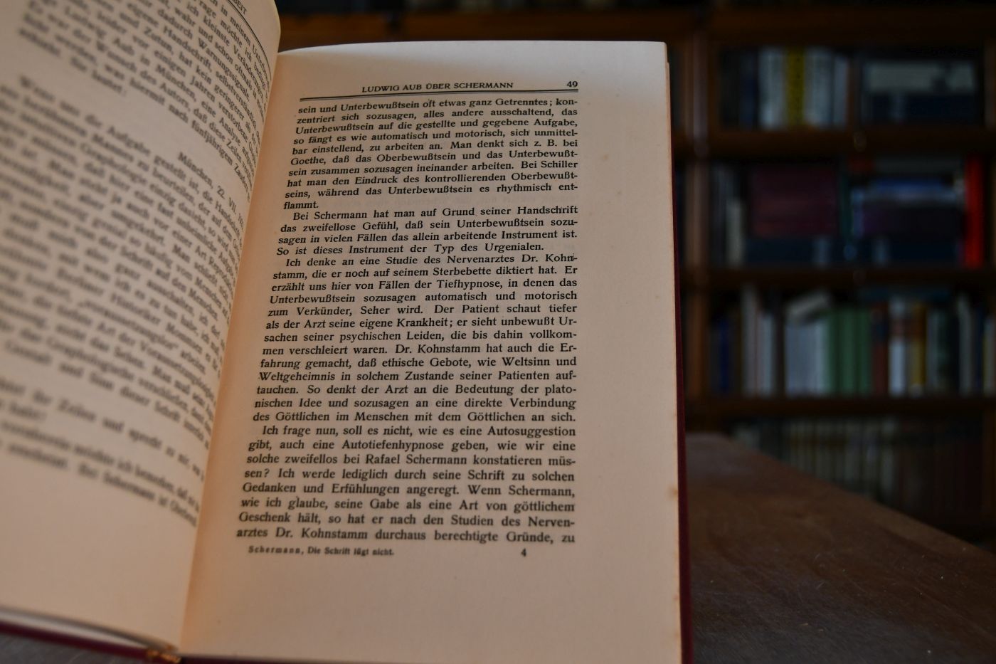 Die Schrift lügt nicht! Erlebnisse von Rafael Schermann.