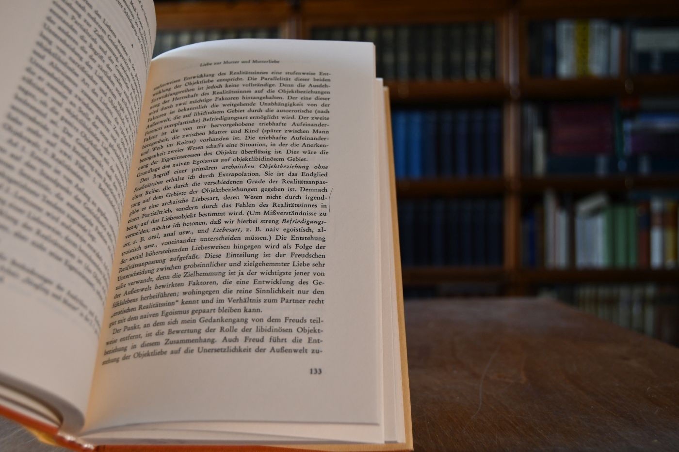 Die Urformen der Liebe und die Technik der Psychoanalyse.