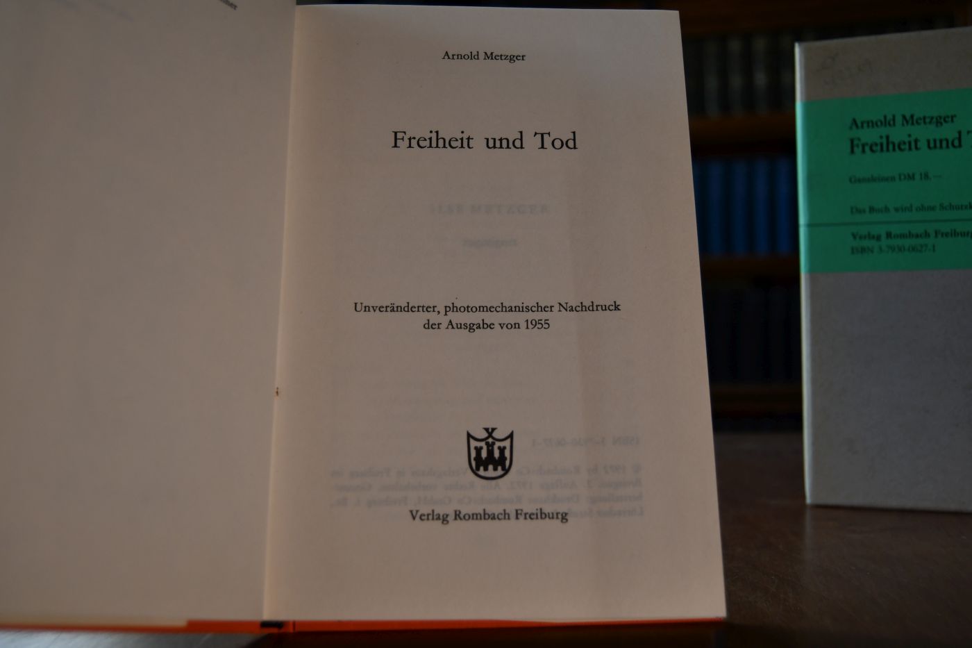 Freiheit und Tod.