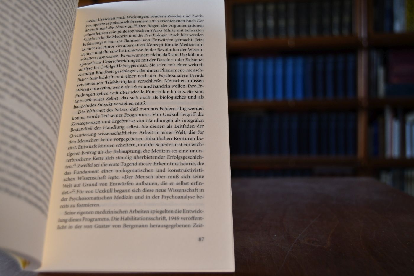 Thure von Uexküll von der Psychosomatik zur integrierten Medizin.