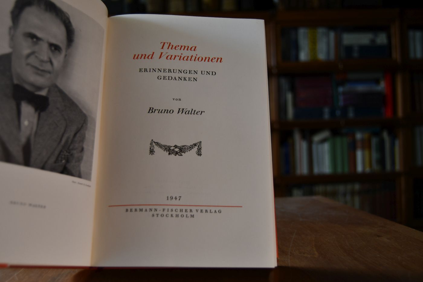 Thema und Variationen. Erinnerungen und Gedanken.