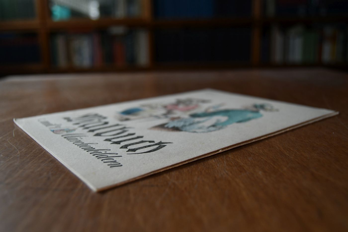 Malbuch mit 7 Märchenbildern.