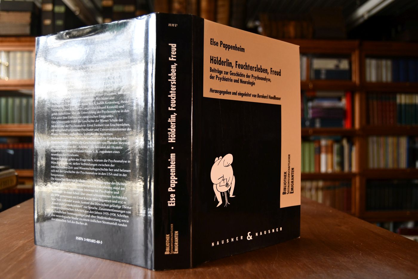 Hölderlin, Feuchtersleben, Freud Beiträge zur Geschichte der Psychoanalyse, der Psychiatrie und zur Neurologie.