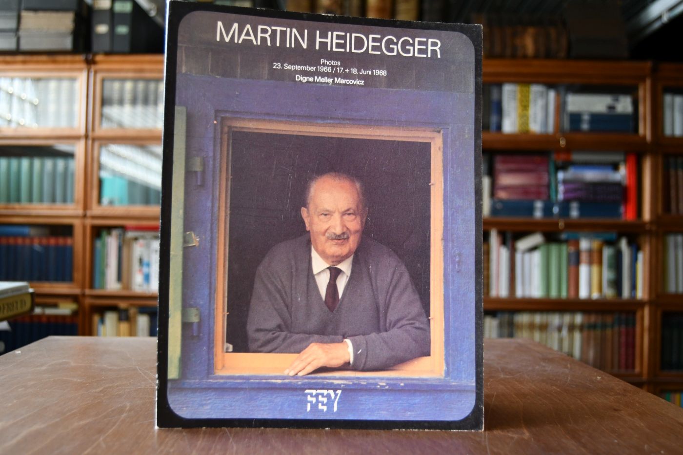 Martin Heidegger. Photos. 23. September 1966, 16. u. 17. Juni 1968.
