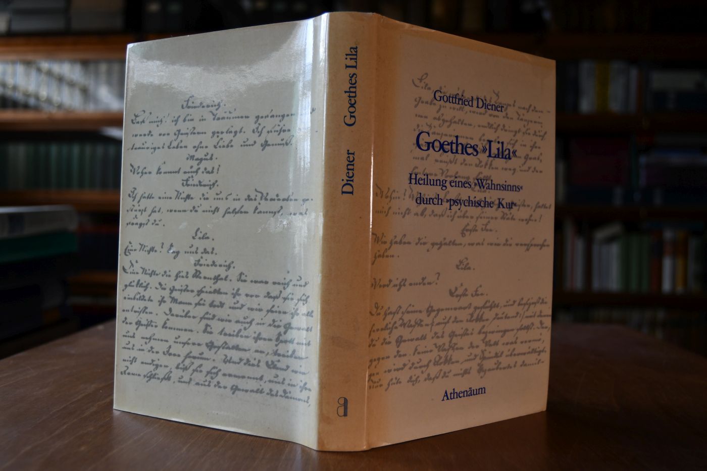 Goethes "Lila". Heilung eines "Wahnsinns" durch "Psychische Kur". Vergleichende Interpretation der drei Fassungen. Mit ungedruckten Texten und Noten und einem Anhang über psychischen Kuren der Goethe-Zeit und das Psychodrama.