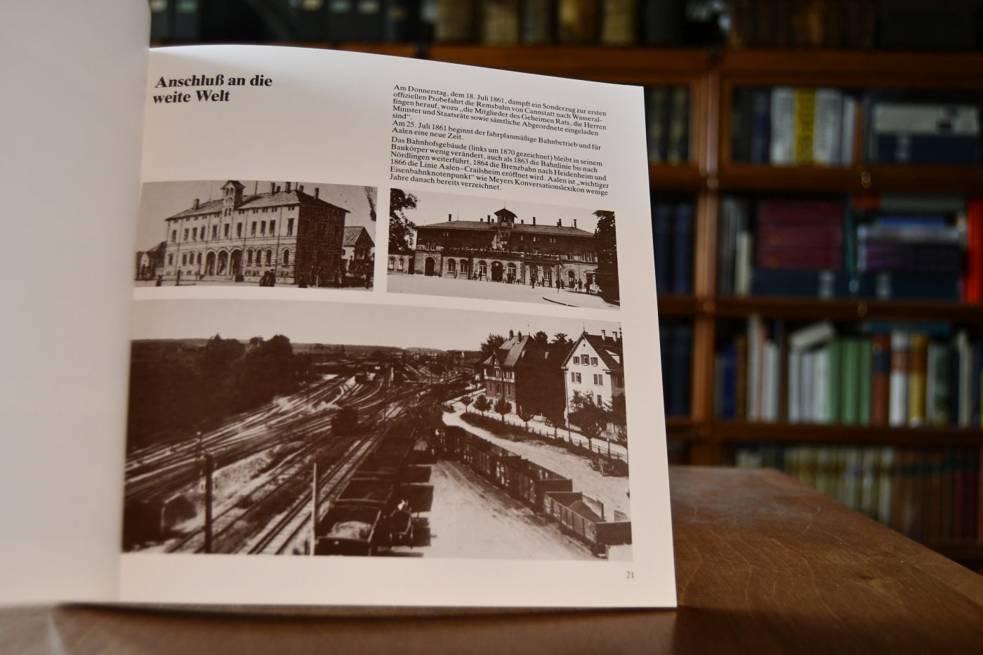 Aalen im Wandel der Zeit. Bilder von Gestern und Heute. Streiflichter einer Stadtentwicklung.