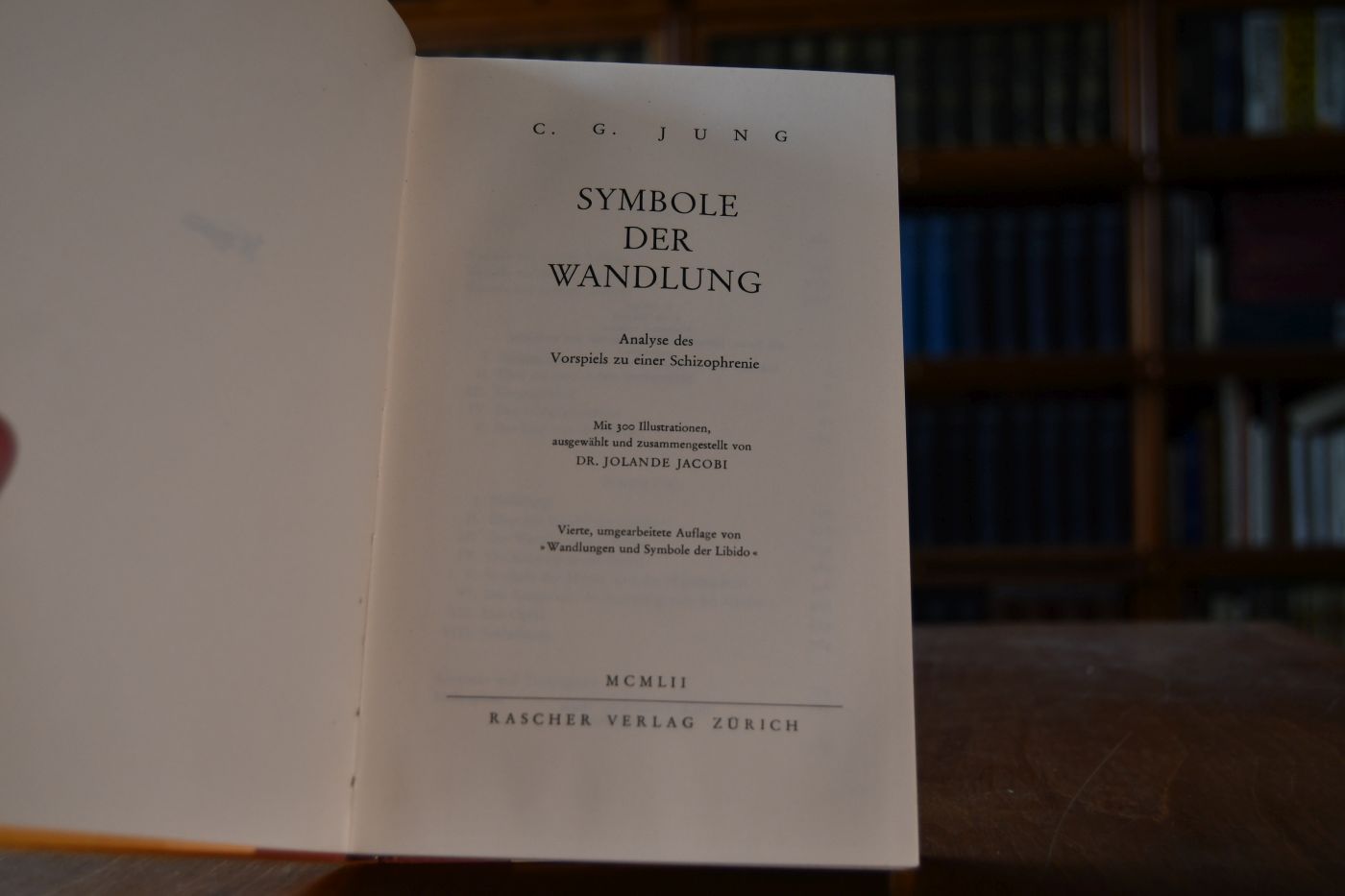 Symbole der Wandlung. Analyse des Vorspiels zu einer Schizophrenie.