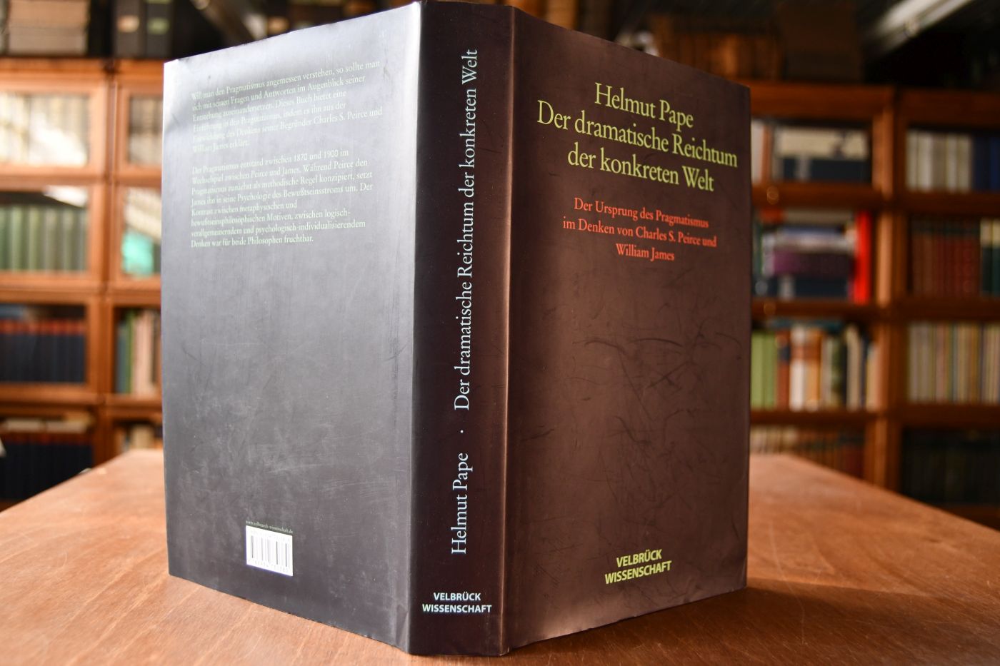 Der dramatische Reichtum der konkreten Welt. Der Ursprung des Pragmatismus im Denken von Charles S. Peirce und William James.
