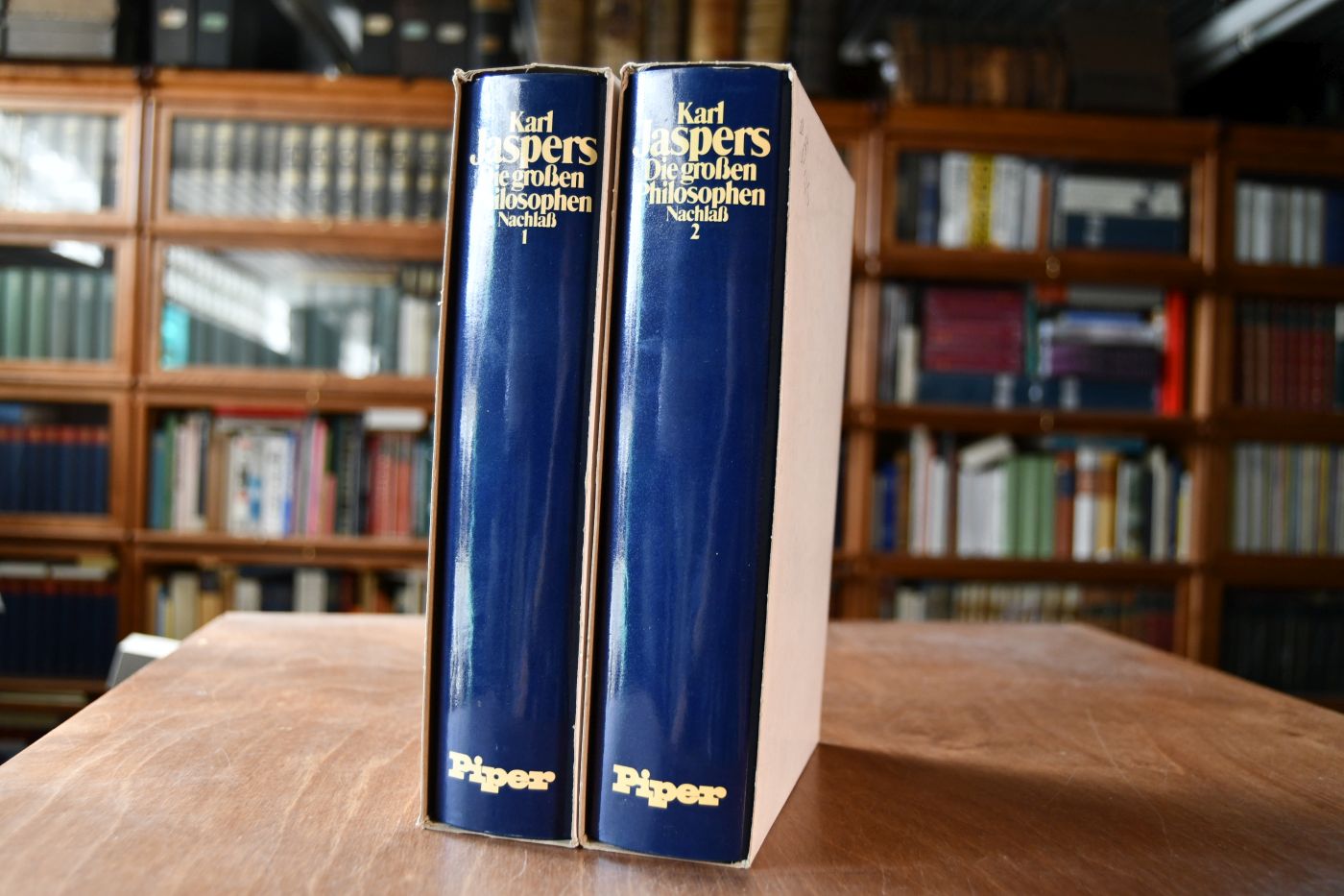 Die grossen Philosophen. Nachlaß Bde. 1+2 (komplett).