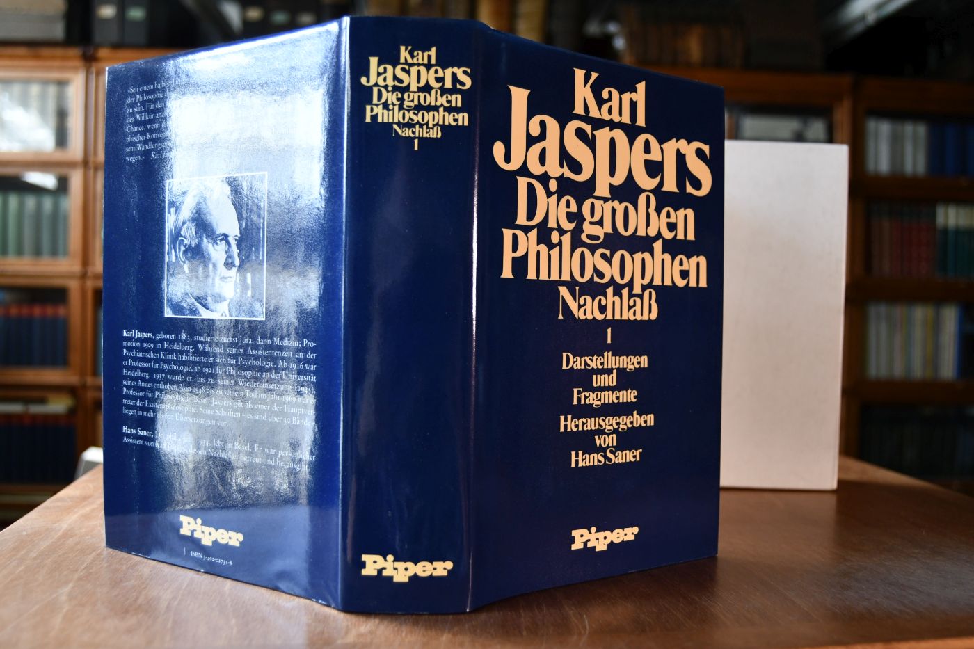 Die grossen Philosophen. Nachlaß Bde. 1+2 (komplett).