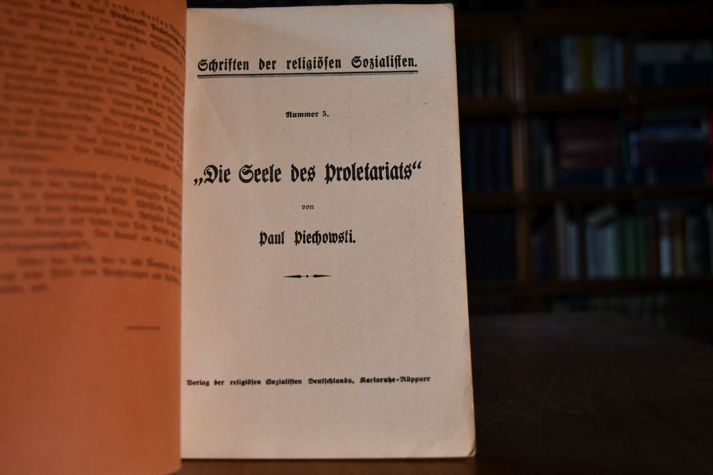 Die Seele des Proletariats.
