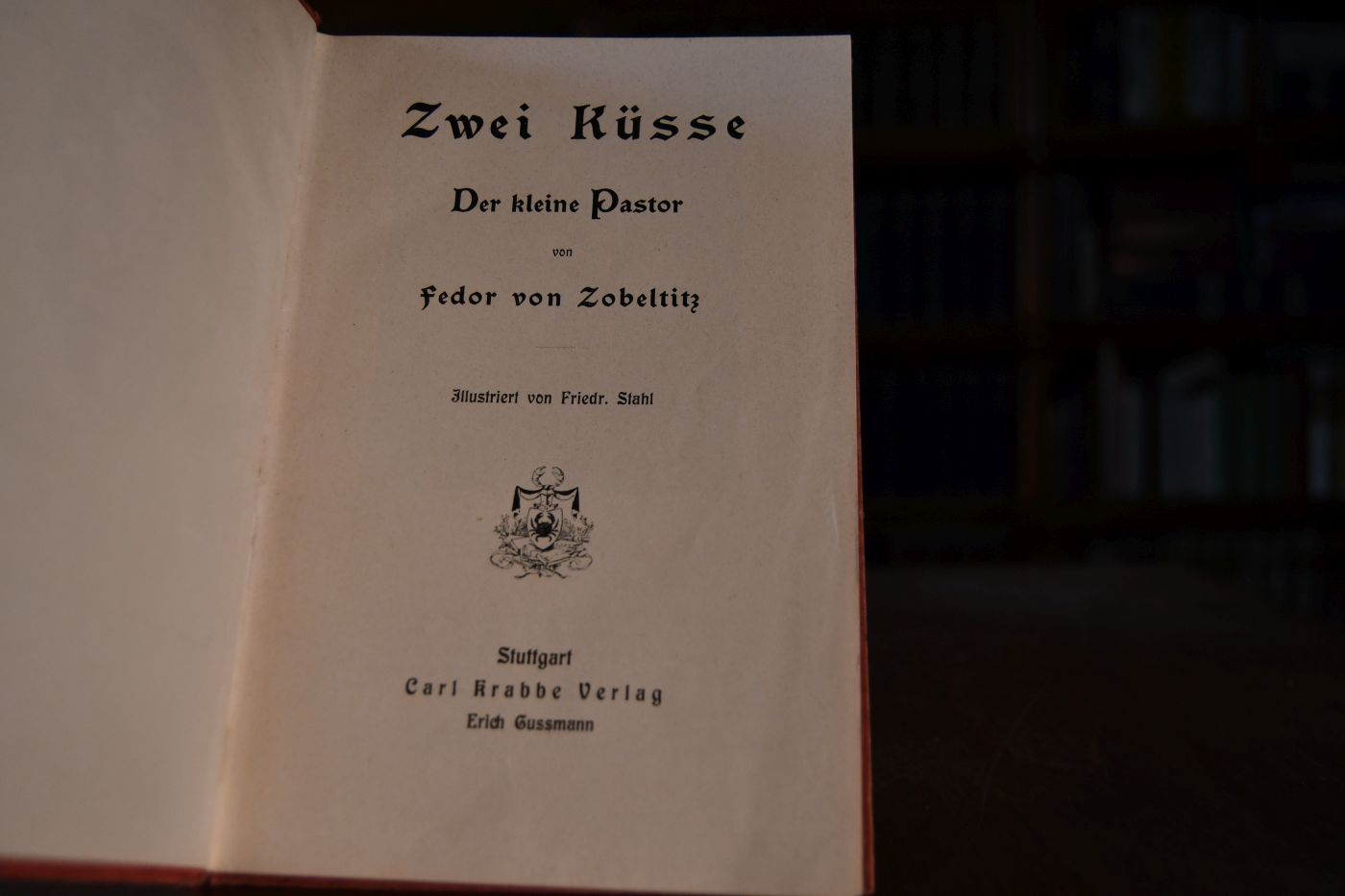 Zwei Küsse. Der kleine Pastor.