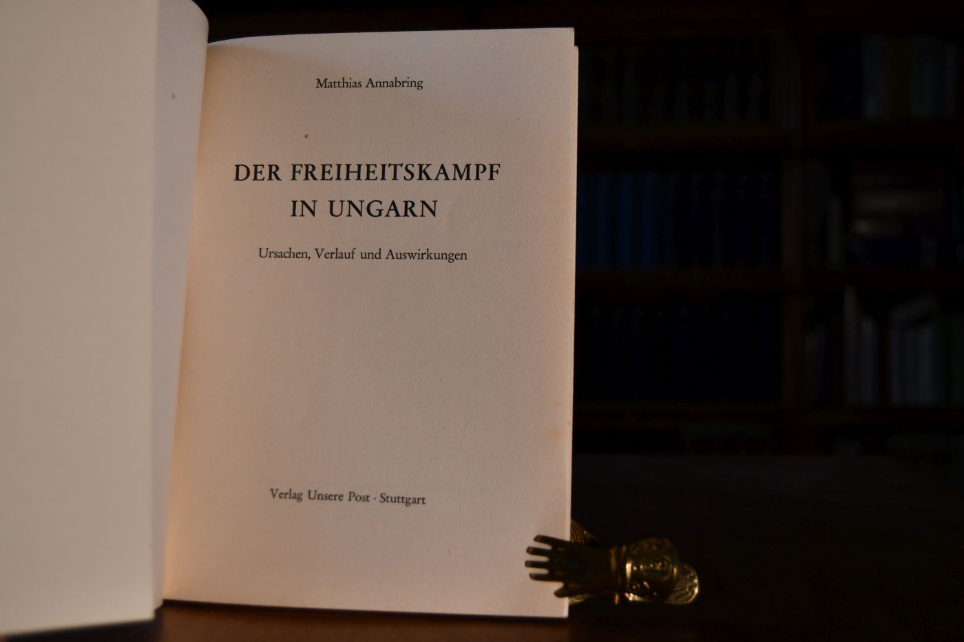 Der Freiheitskampf in Ungarn