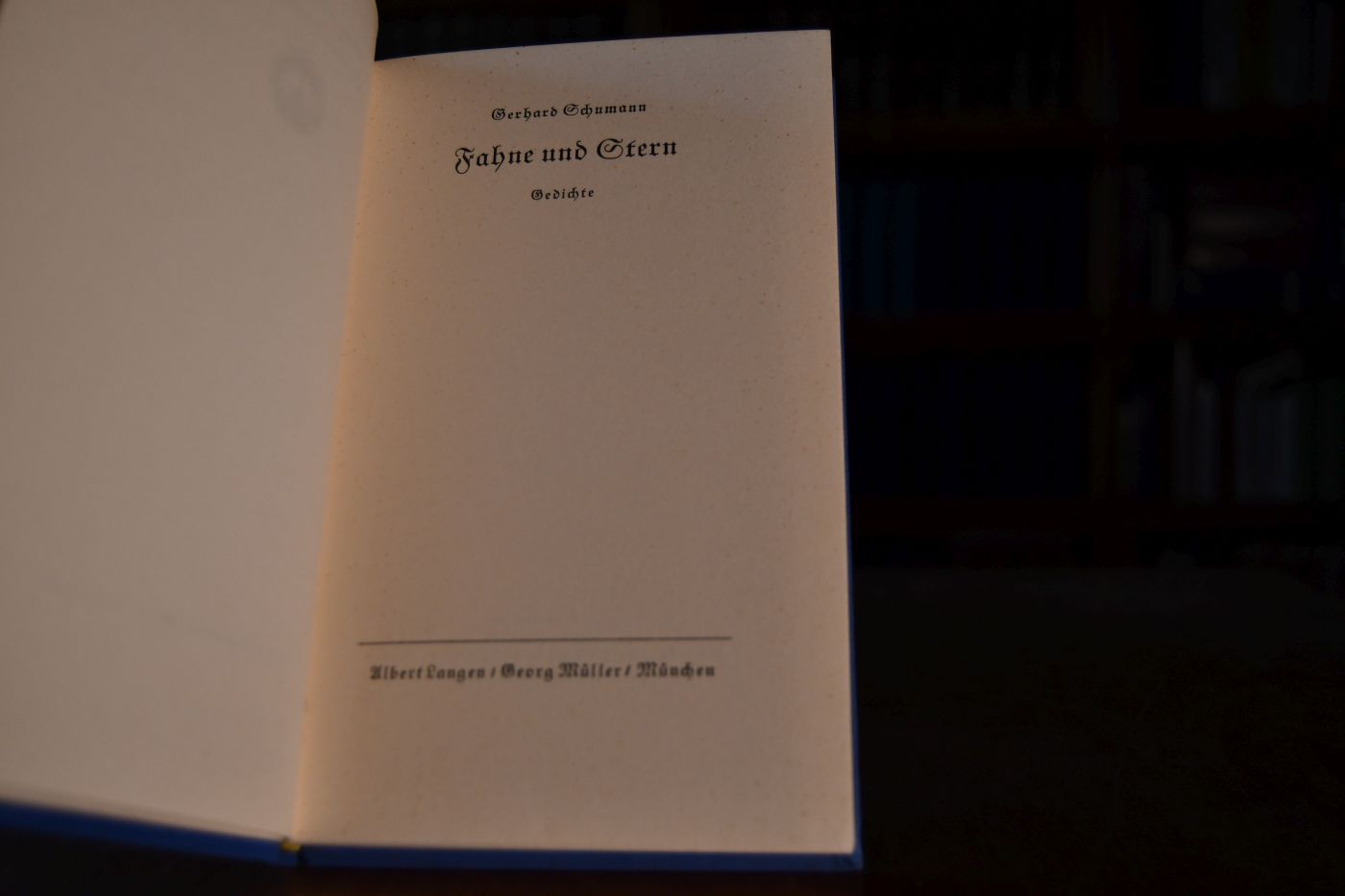 Fahne und Stern. Gedichte.