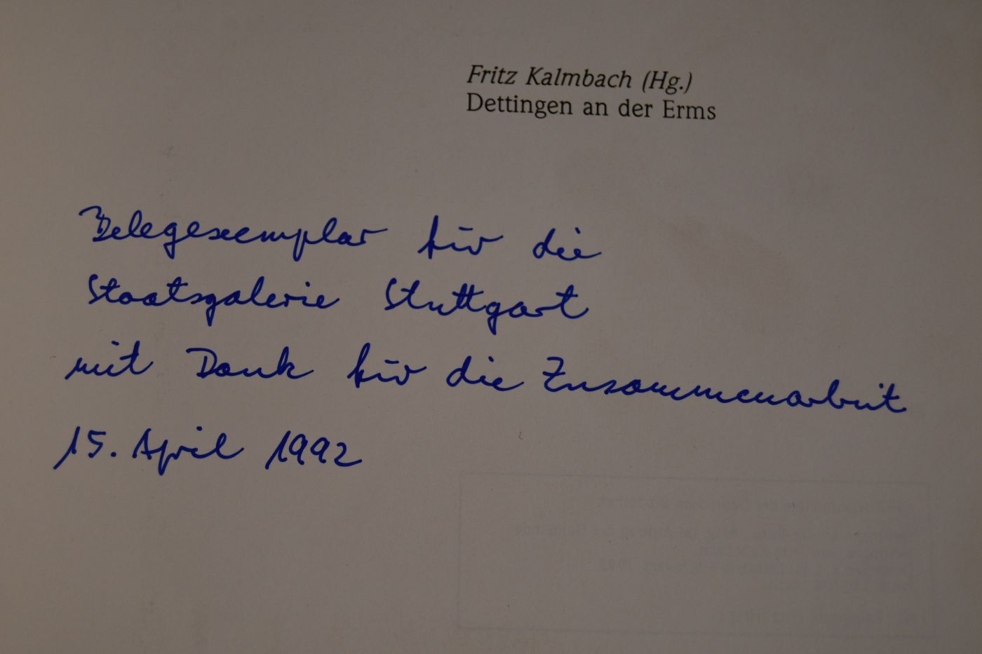 Dettingen an der Erms.