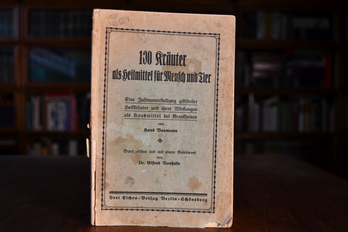 100 Kräuter als Heilmittel für Mensch und Tier. Eine Zusammenstellung giftfreier Heilkräuter und ihrer Wirkungen als Hausmittel bei Krankheiten.