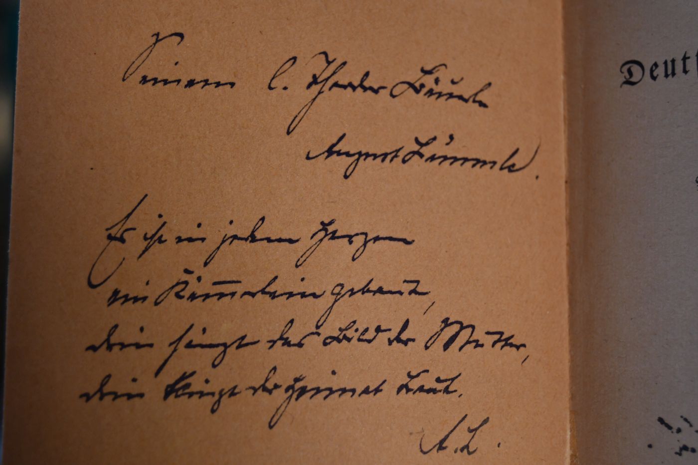 Deutsche Volkslieder.