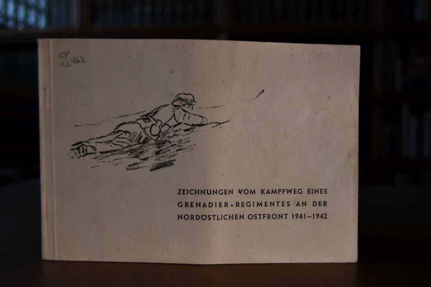 Zeichnungen vom Kampfweg eines Grenadier-Regimentes an der nordöstlichen Ostfront 1941-1942.